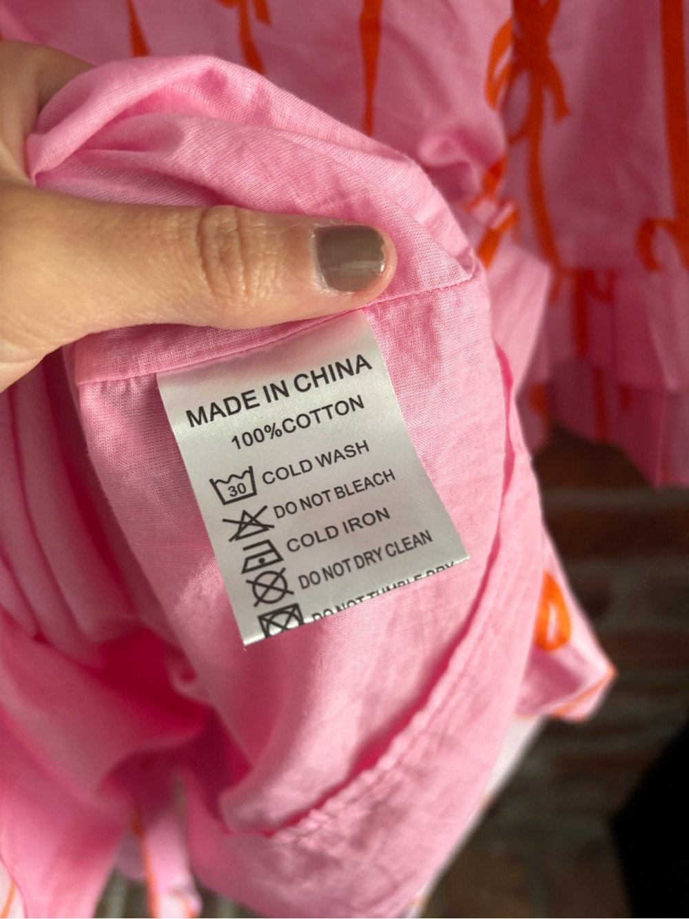 Ivy City Co Pink Cotton Bowie Shirt Dress, S - Picture 9 of 9